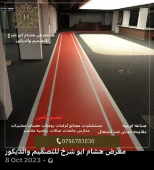 رولات أوربي تصلح مستشفيات مراكز تدريب مهني جامعات غرف حاسوب نوادي رياضيه مدارس حضنات مصانع شركات