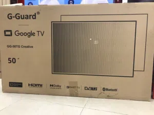 شاشة سعر حرررررق شاشة جي جارد 50 بوصة google TV الاصلي وليس مزور الوان جميله ودقة عالية