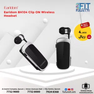 Earldom Portable Collar Clip BT Headset clip-on Wired Headset Earphone Earbuds clip on Wireless Head