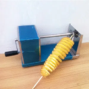 الة بطاطا طريقة عمل البطاطس اللولبية شرائح البطاطس الحلزونية الخضار طريقة عمل البطاطس اللولبية