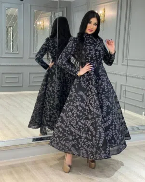 فستان مناسبات ينفع محجبات وسافرات