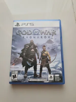 لعبة GOD OF WAR RAGNAROK لجهاز PS5 اللعبة بحالة ممتازة وتعمل بشكل كامل