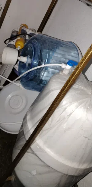 فلتر ماء  مع قارورة عدد2