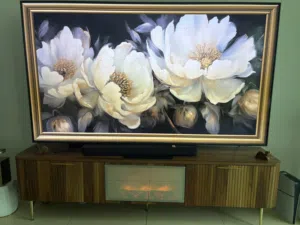 TV cabinet with fire light - 2 meters