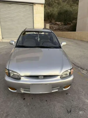 هونداي اكسنت موديل 1999 للبيع بحاله ممتازه دهان جديد اوتماتيك