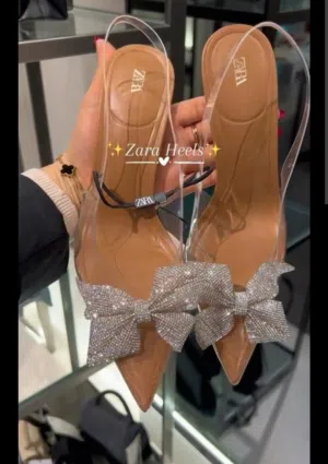 صندل كعب من زارا Zara جديد