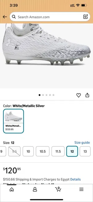 جزمه اوريجينال ماركتها under armour .. اندر ارمور