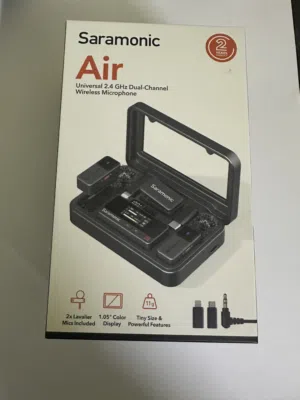 ميكروفون لاسلكي سارامونيك إير  Saramonic Air Wireless Microphone