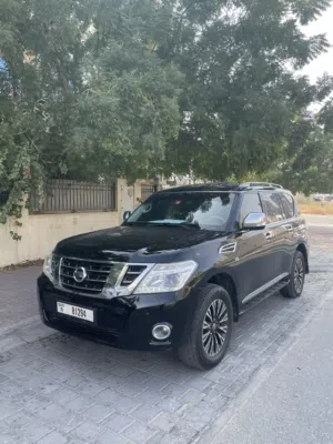 2013 Nissan Patrol Platinum V8 – Black  8-Seater  GCC specs