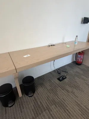 مكتب workstation زاوية شبة جديد