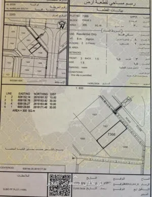 Residential Land for Sale in Muscat Al Maabilah