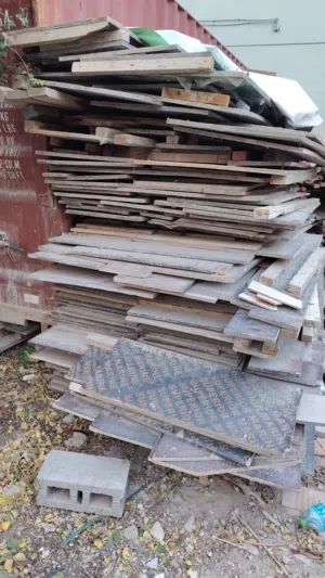 Used wood 18 mm