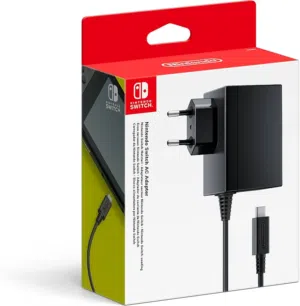 شاحن ننتندو سويتش اصلي جديد NEW Nintendo Switch official AC Adapter charger