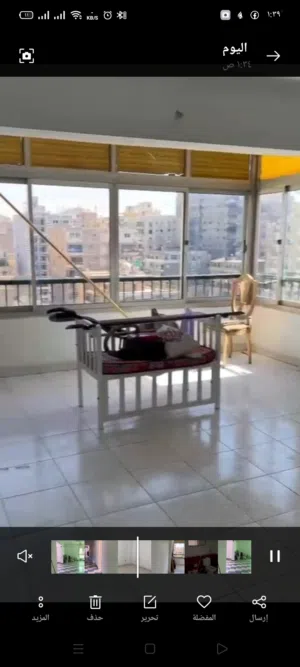 شقة قريبة من شارع عباس العقاد تصلح للسكن العائلى