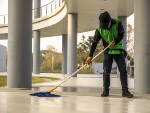 خدمات تنظيف المباني