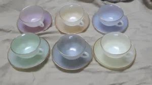 فناجين اركوبال فرنساوي اصلي مختوم جديدة للبيع