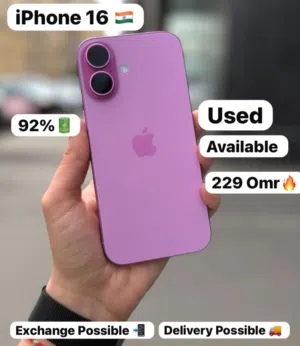 iPhone 16-128Gb pink clear special edition 92% battery clean condition