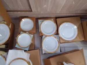 طقم بورسلان راقي من ماركة Bernardaud الفرنسية المعروفة بالفخامه