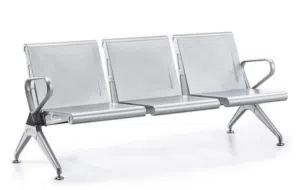 كرسي انتظار ثلاثي معدني متوفر خدمة التوصيل لجميع المحافظات خلال 24 ساعة