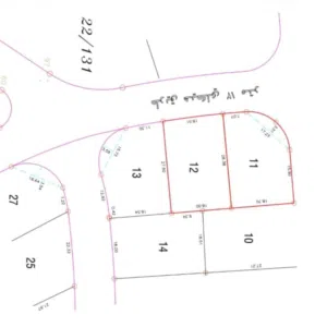 قطعة ارض مربعة الشكل في اجنسنيا زواتا ضواحي النور