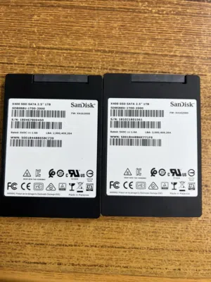 SSD 1TB 2.5 Sandisk look like New.  Fresh stock  Good performance  Excellent health