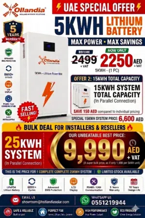 Slash Your Electricity Bills! Premium Lithium Solar Battery Systems (5kWh - 25kWh)