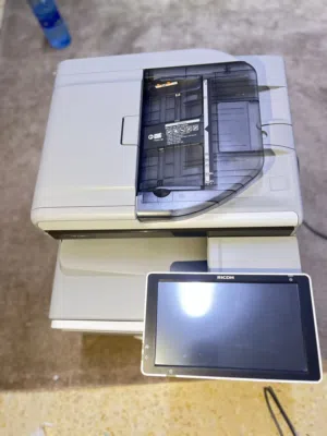 للبيع طابعة Ricoh MP C307SP الأصلية  بحالة ممتازة جدًا واستعمال خفيف، نظيفة وبحالة الوكالة.