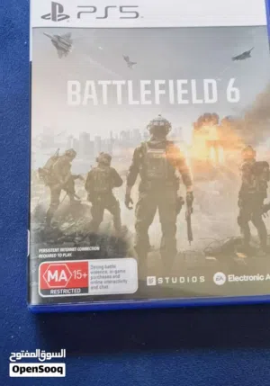 Battlefield 6 ps5 شبه جديد استعمال اسبوع