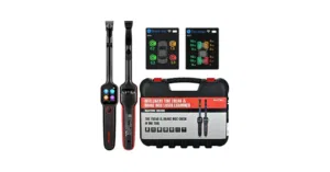 يتوفر لدينا جهاز     Maxi_TPMS_TBE200      يعمل على تحديد العمر المتبقي من القطع المراد فحصها