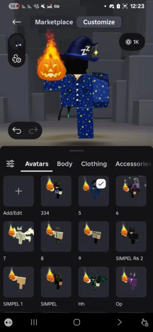 حساب روبلوكس لتبديل ب فري فاير او للبيع