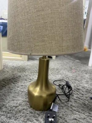 Beside bed lamp