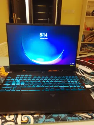 قامينق لابتوب اسوس تاف مع شاحن مع  وماوس باد