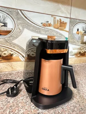 ماكينة قهوة (ارزوم Okka)  ماكنة قهوة ارزوم (Okka) استخدام ساعات