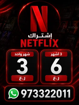 إشتراك نتفليكس