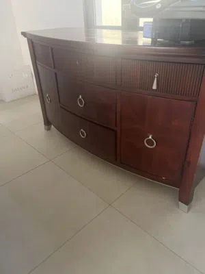 Vintage cabinet drawers solid wood
