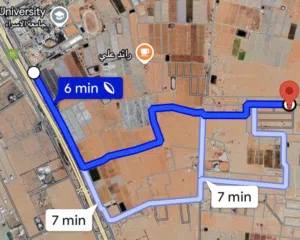Residential Land for Sale in Amman Airport Road - Manaseer Gs