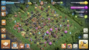 كلاش اوف كلانس تاون 17max