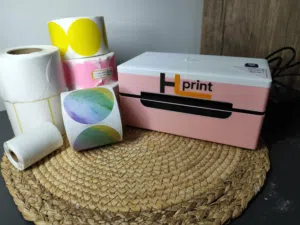 طابعة HL Print الحرارية المخصصة لطباعة الاستيكرات والباركود بجودة عالية وسرعة فائقة
