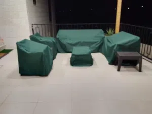 تفصيل اغطية و كفرات لاطقم الرتان والمراجيح الايطالي و عش البلبل والاثاث الخارجي من الشتاء والمطر