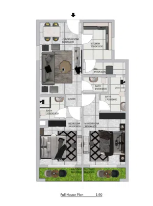 88 m2 2 Bedrooms Apartments for Sale in Muscat Al Mawaleh