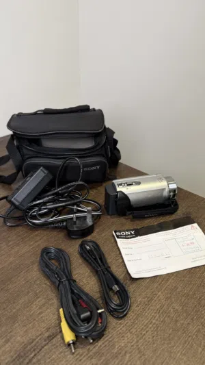 For Sale — Sony Handycam DCR-SX21 Camcorder (Complete Set)