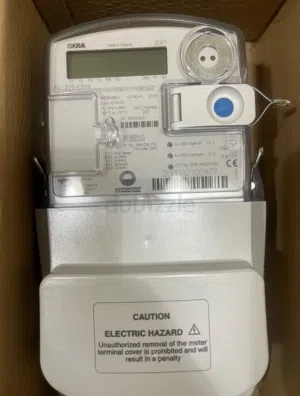 Iskra Three Phase Meter - made in Slovenia