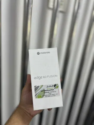 Moto edge 60 fusion 12RAM / 256GB جديد مسكر بالكرتونة كفالة الوكيل الرسمي وشركتنا 3 سنوات