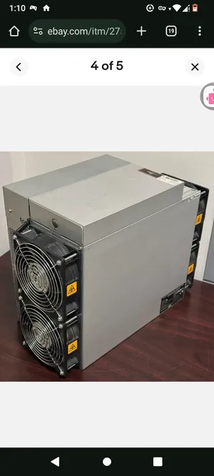 Bitmain Antminer S19 110TH/s - Boost to 125TH/s (Braiins OS Installed) -FireSale