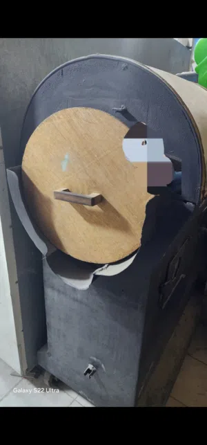 ماكنه تحميص مكسرات وماكنه طحن قهوه