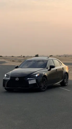 Black Edition IS350 F Sport 2016  Full Option  RWD