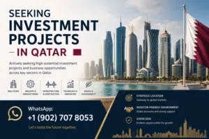 Investor seeking profitable investment opportunity in Qatar .