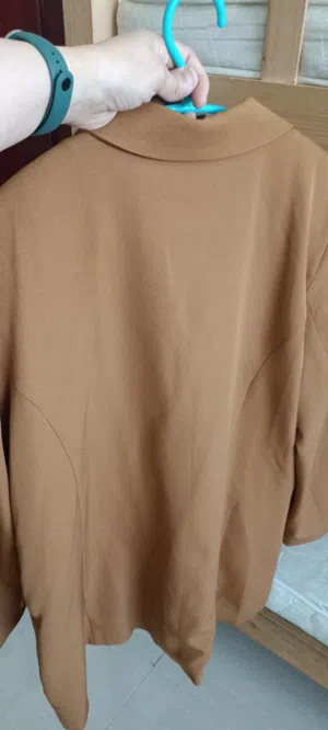 جاكيت بني رسمي مبطن كلاسيك مرتب