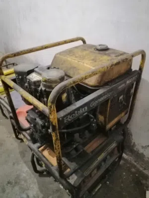 مولد كهرباء روبن ياباني 6 كيلو ديزل مع كمبريسه 100 لتر إيطالي