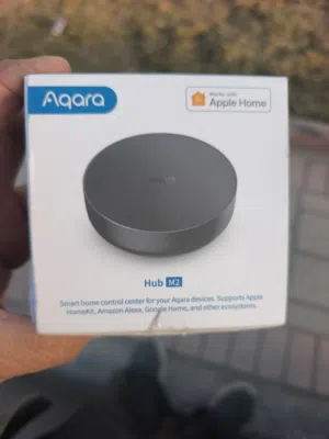 Aqara Hub M2 مركز تحكم منزل ذكي Apple HomeKit Alexa Google Smart Home